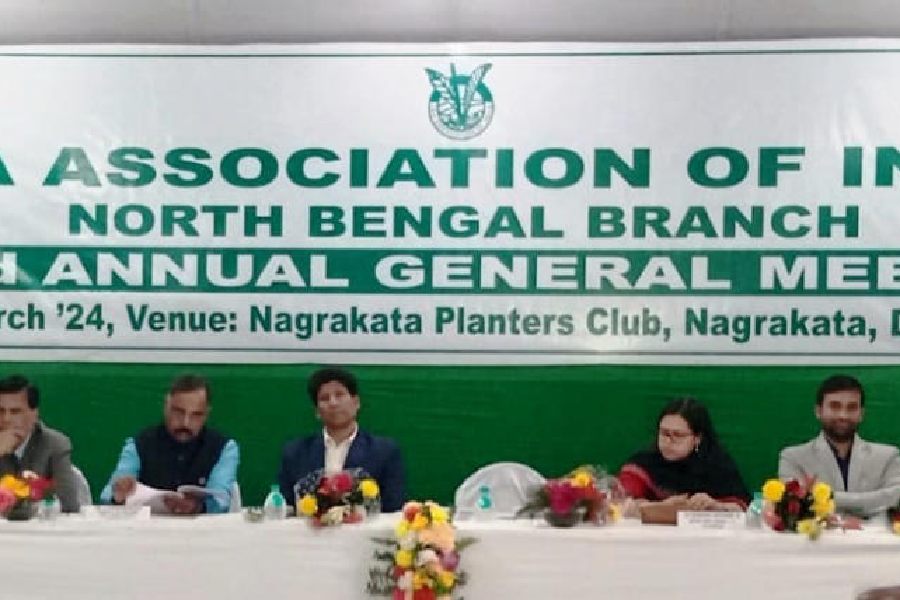 The annual general meeting of the north Bengal branch of the Tea Association of India, at the Planters' Club in Nagrakata, Jalpaiguri, on Saturday