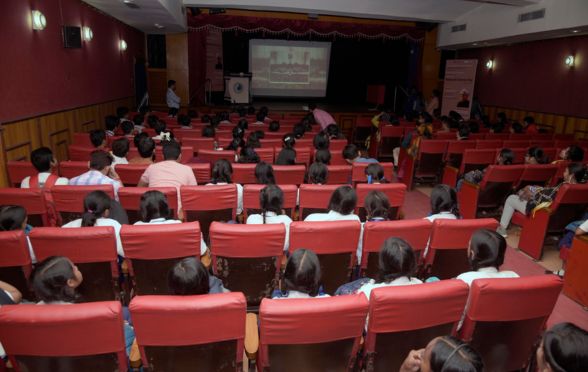 This was followed by the screening of BITM documentary 'Characterizing Colour-Sir C.V. Raman at Work' - the Official Selection of the Goethe-Institut Science Film Festival 2021, the 7th International Science Film Festival of India 2021 and the 12th National Science Film Festival of India