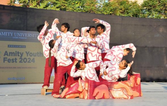 Oscillation Group Dance Competitin at Amity Youth Fest 2024
