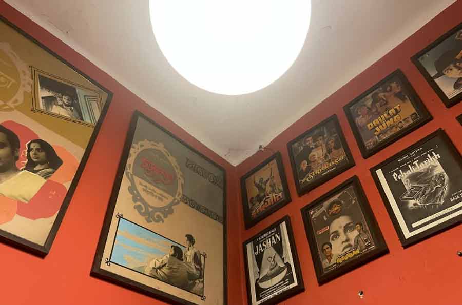 Inside Indira, one enters a time warp with posters, memorabilia and remaining articles and artefacts from the theatre’s mid-1900s heyday