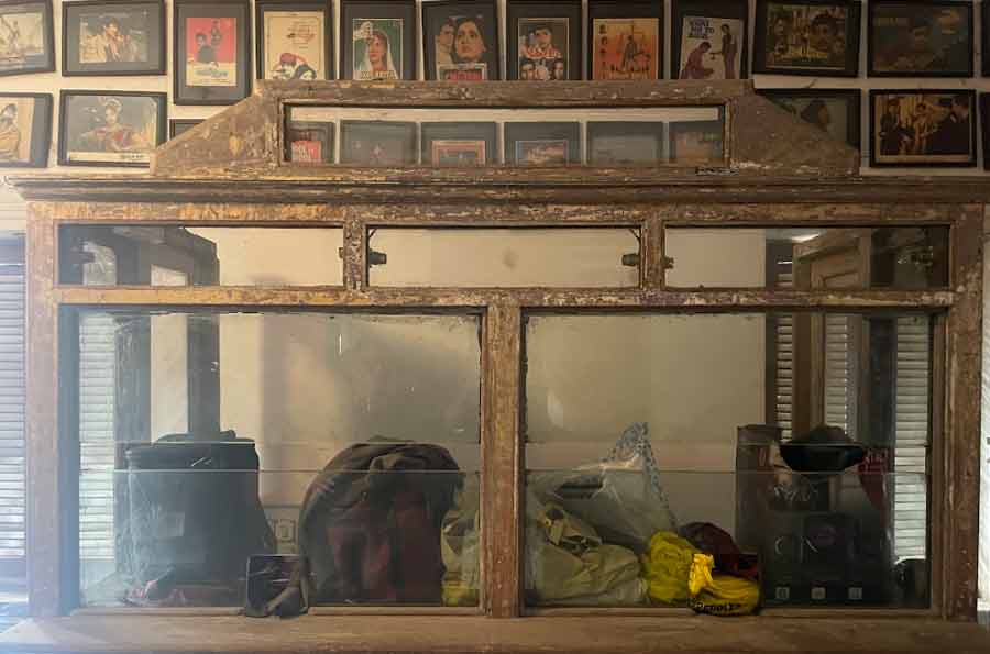 Owner Rajendra Bagaria has been on a quest to restore and refurbish existing structures and artefacts inside the old cinema