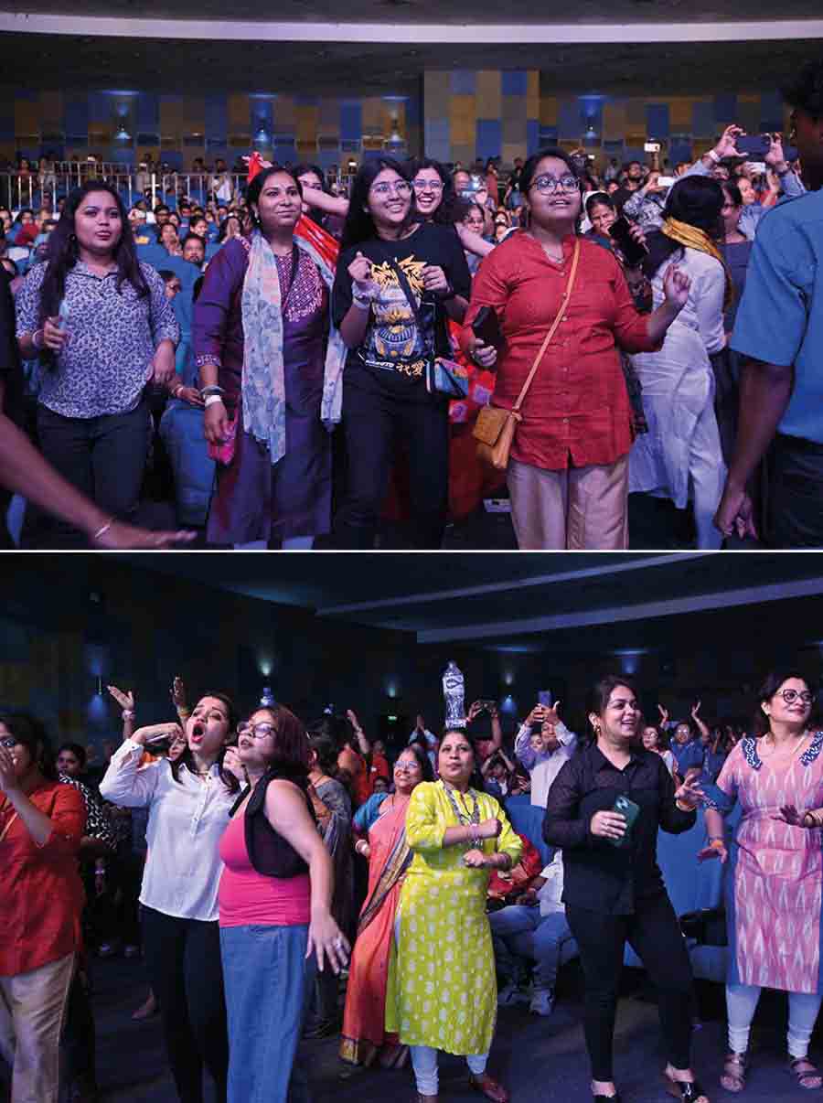 Music aficionados showed their moves on ‘Tune mari entriyaan’’, ‘Jamal kudu’, ‘Senorita’ and ‘Darling’, not missing a lyric or a beat