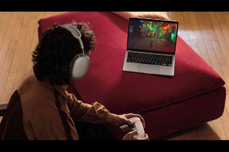 Games get even better on MacBook Air with M3, delivering incredible performance, breathtaking graphics, and features like Game Mode in macOS Sonoma
