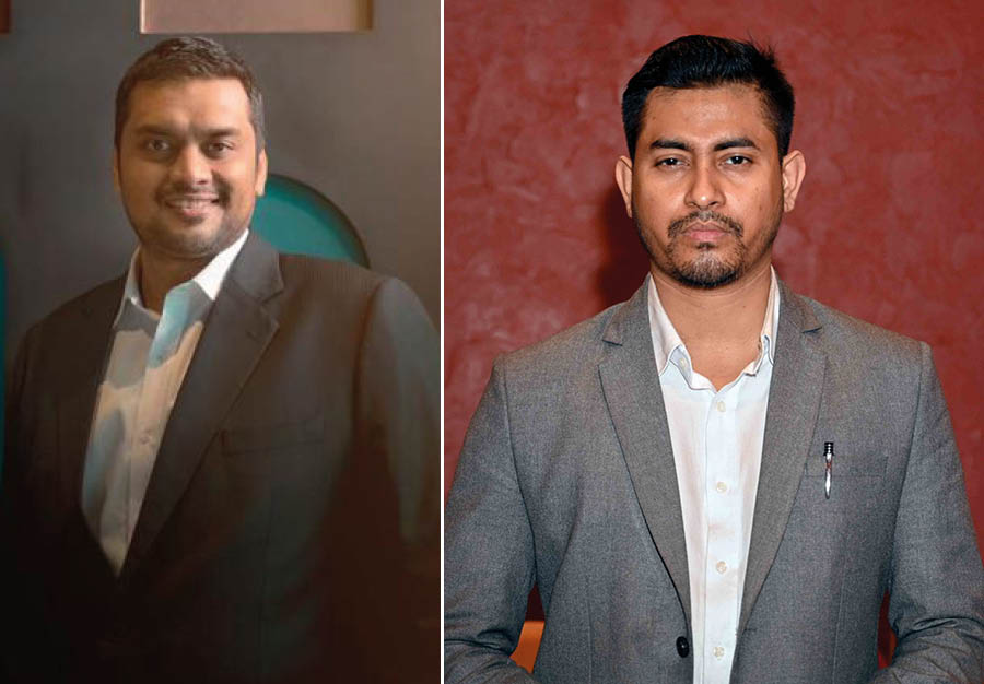 (Left) Harsh Sonthalia, one of the partners of Pepe Rosa, has been building F&B brands since 2012. (Right) Manager Apu Pustu explains: ‘We have tried to create a space that caters to everyone’s tastes. As the day transitions into night, Pepe Rosa transforms into a party destination’