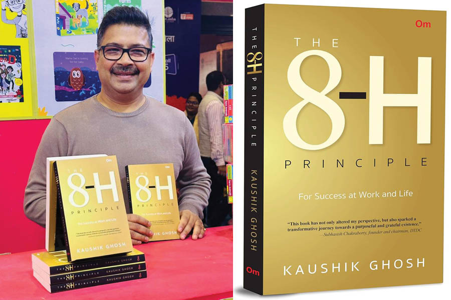 Kaushik Ghosh’s ‘The 8-H Principle’ was published in February 2024