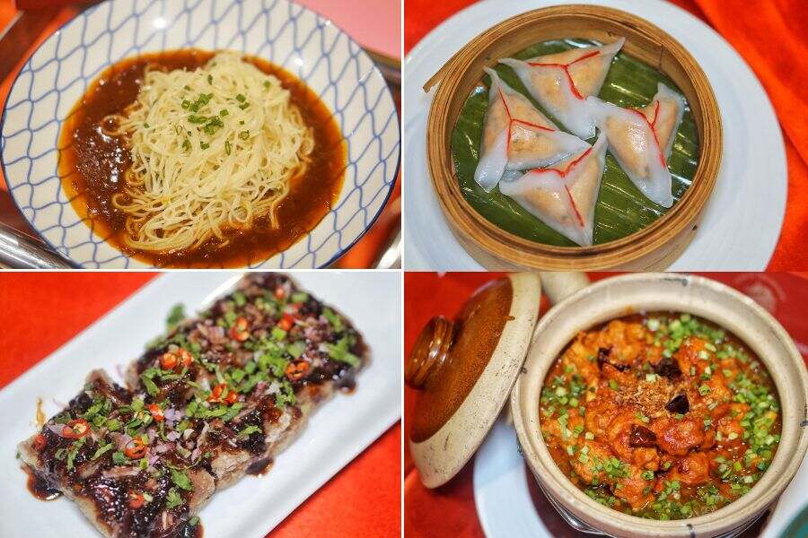 Chinese establishments not only gave us flavours to die for; it also led to new flavours that have flourished across the globe as Tangra Chinese or Kolkata Chinese. Above, a selection of dishes from Mainland China’s menu 