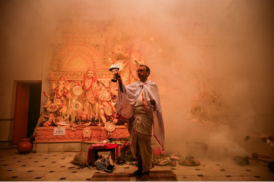 Colours of Festival captured by Sagar Dey, First prize winner