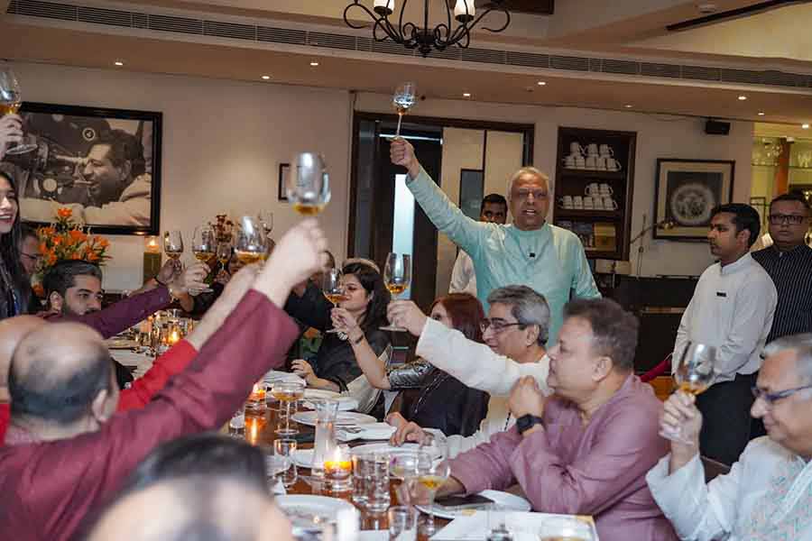 ‘This annual dinner is a very special meet-and-greet event for the members. We try to do it between January and February. Members gather over food, and we feature one spirit brand in our get-togethers and delve deep into the details of it. This time it is Glenmorangie,’ explained Subhasis Ganguli, president, The Calcutta Malt and Spirits Club, and founder, Augustus Hospitality Consultant