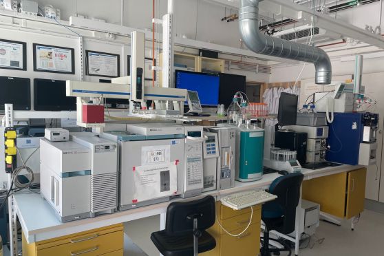 A close view of the laboratory - the epicentre of research activities.
