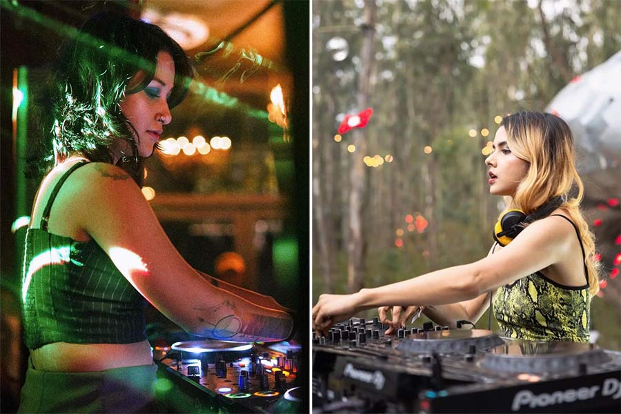 Two women DJs speak about miles put in behind the smiles
