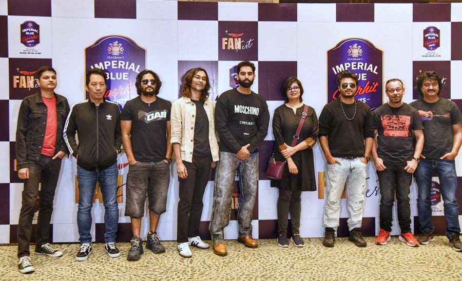 Parmish Verma, Euphoria, Raj Barman and Fossils at an ‘Afternoon with The Music Superstars’ on Saturday 