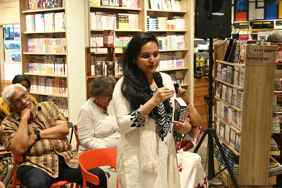 Bhawmik faced a volley of questions in the final segment of the event, which included queries about Yudhishthir’s dharma and the extent to which Arjun was convinced by Krishna’s sermons on the battlefield. To conclude the session and single out the most essential takeaway from the Mahabharata, Bhawmik said: “Attaching a genre to the Mahabharata does it a disservice. For it’s not merely a comedy or a tragedy. It’s a timeless story that conveys the message that wars never do any good.”