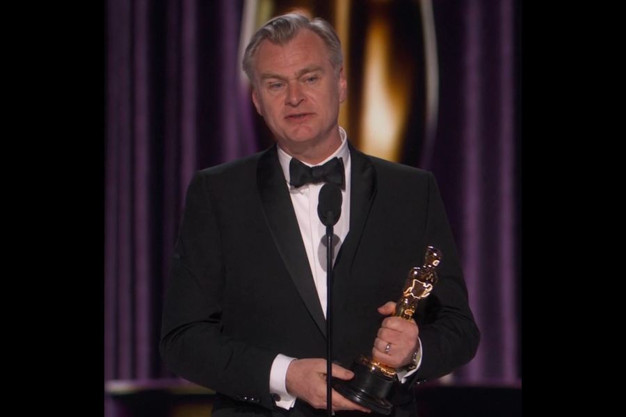 Oscars 2024 Christopher Nolan wins best director award as
