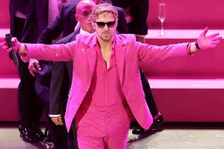 Ryan Gosling brought the house down with the performance of his Barbie hit I'm Just Ken