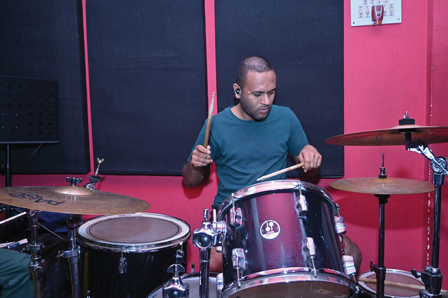 “Every band is full of egoists, but you’ve got to know your role,” says Anindya