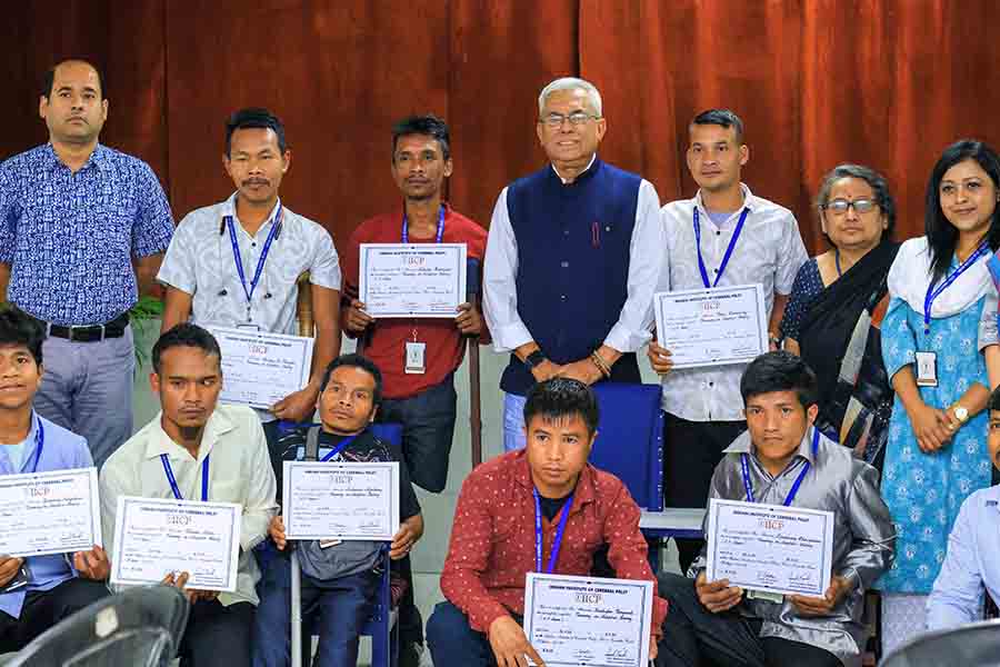 The participants of the programme — Batkupar, Lamphrang, Melansuis, Nicholas, Simseng, Seiborlang, Tonel, and Welsius — were felicitated by Prabir Chatterjee, director of Teeveetronics Polytechnic, and the former governor of Rotary International. 