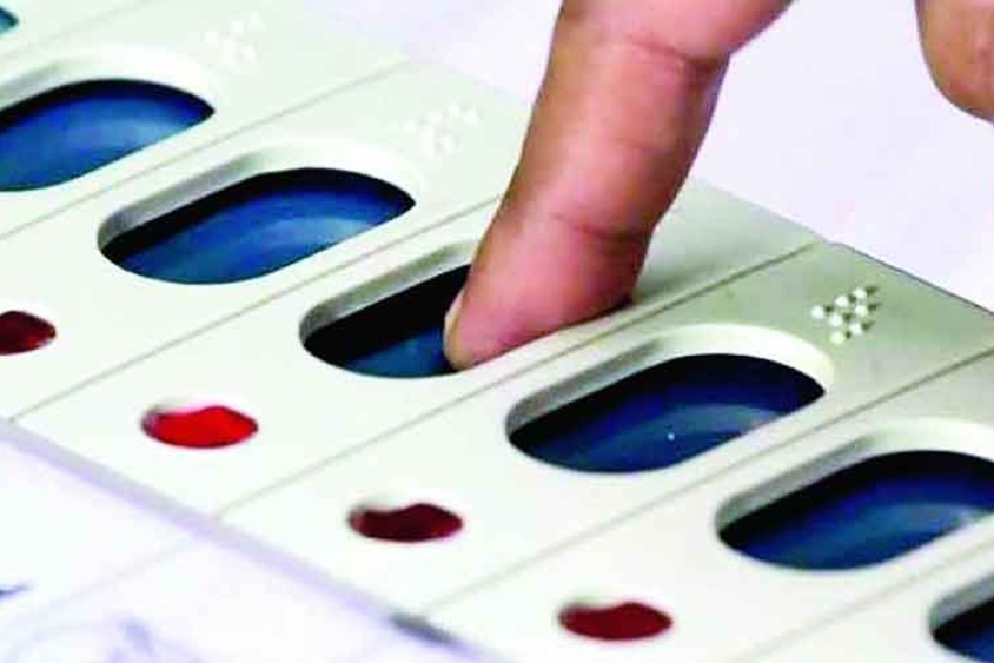  Manipur: Four EVMs damaged by unidentified people at different booths
