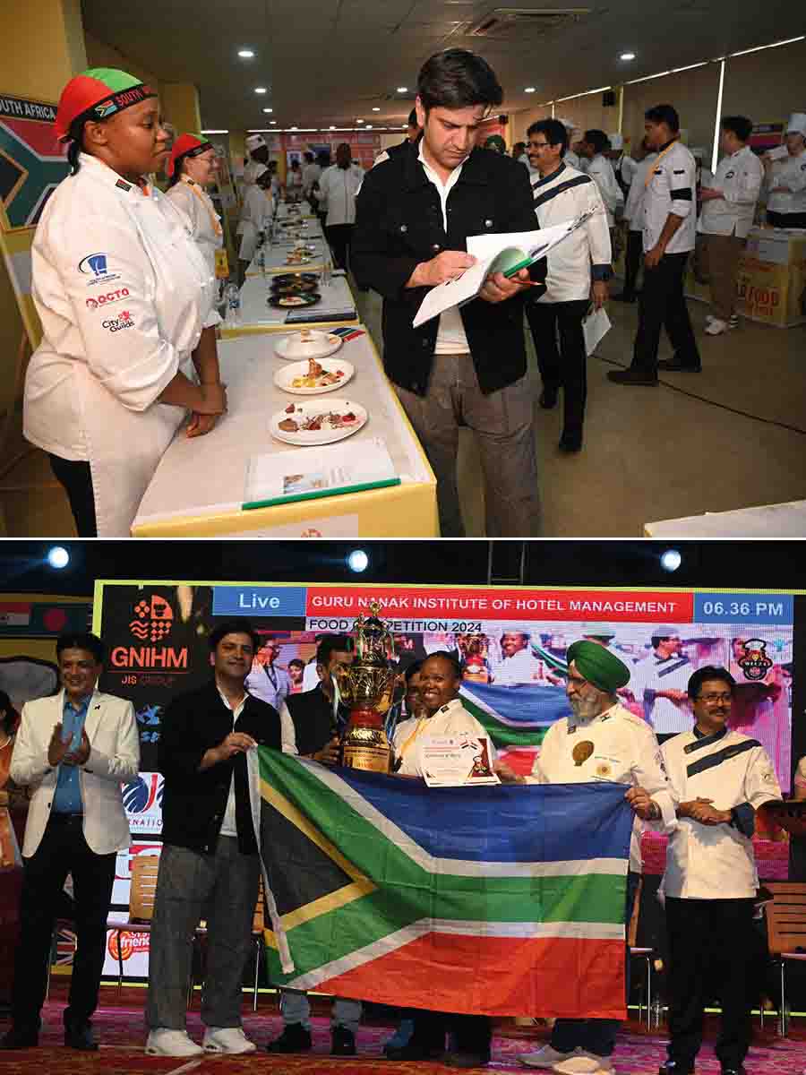 Palesa Julia Pejane made South Africa proud by winning not one, but two prizes. Apart from winning the Cake Icing competition, she was also the first runner up in the Culinary Cooking category  