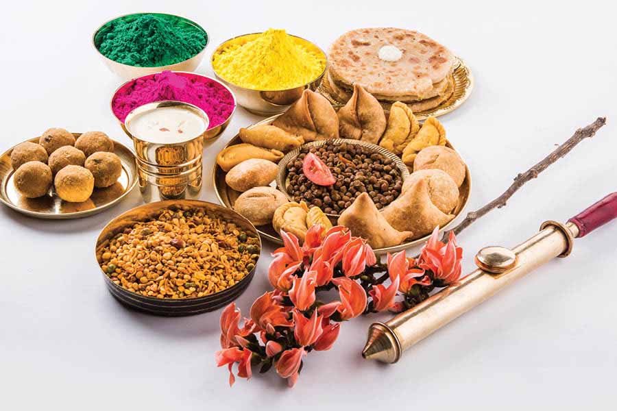 Special sweets, thandai mixes and snacks are an integral part of the Holi celebration, and now you can easily find them online