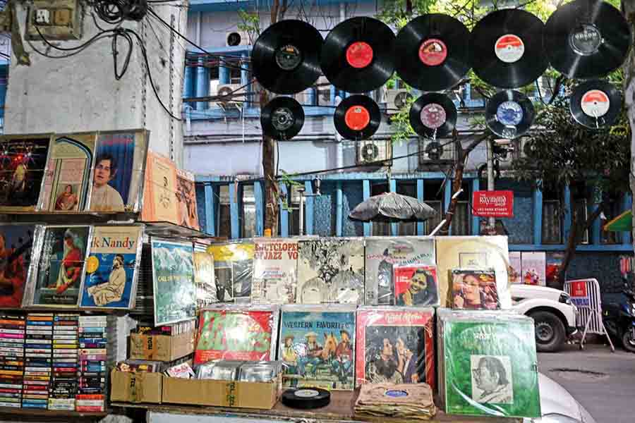 Vinyl is seeing a resurgence of sorts, and while the shop doesn’t see a line of customers on a day-to-day basis, people return seeking LPs of their favourite artistes