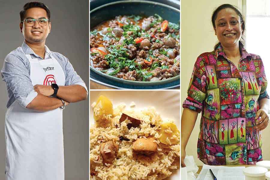 My Kolkata buzzed popular home chefs Subhojit Sen and Sayani Sengupta to get their hassle-free recipes for Holi lunch or dinner