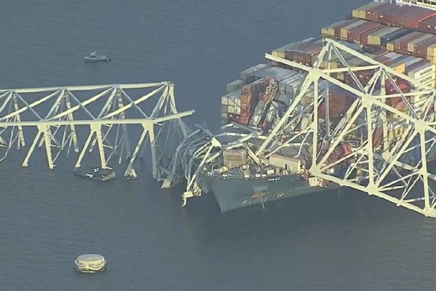 US: All crew of cargo ship that struck major bridge in Baltimore are Indians, says companny