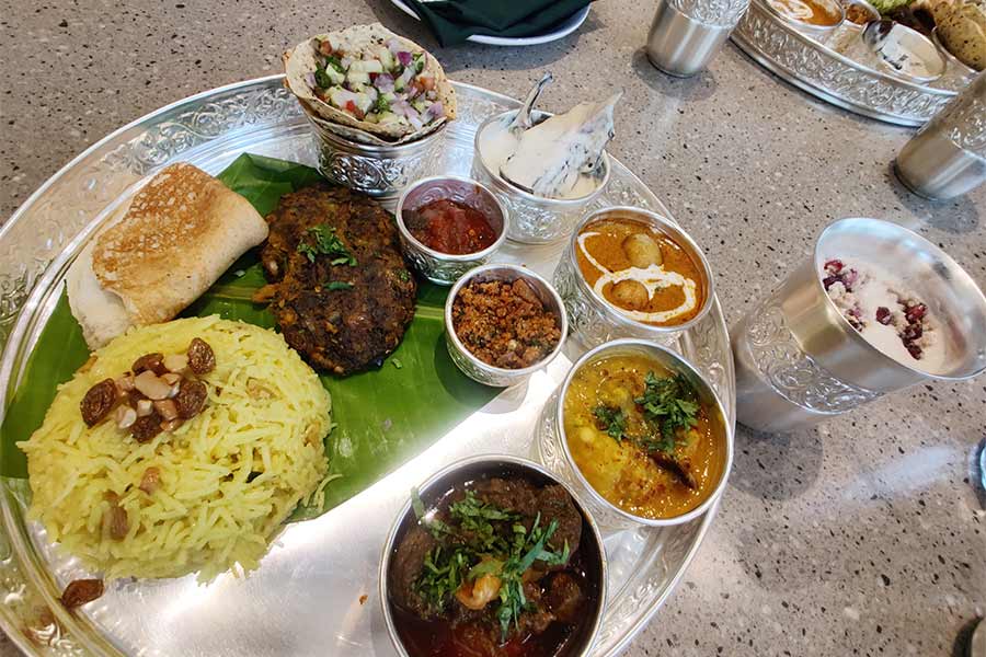 The Odia thali is a must try at Lyfe Kitchen