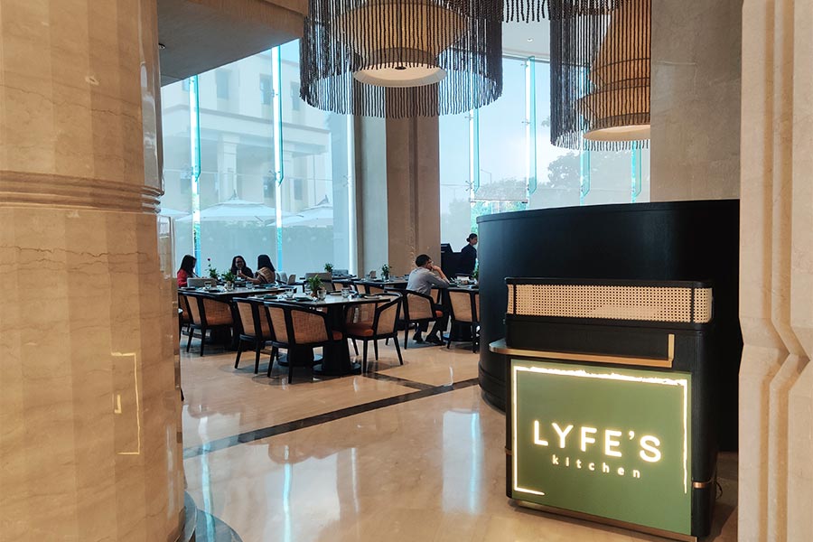 Lyfe’s Kitchen is a multi-cuisine all-day restaurant