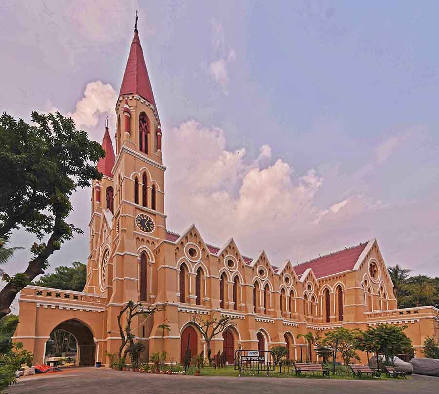 The newly painted St James Church is one of the prominent iconic buildings in the city to get a fresh makeover recently 
