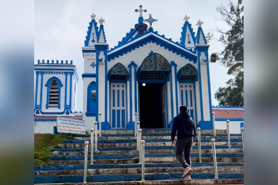 La Saleth, the oldest Catholic church in Kodaikanal
