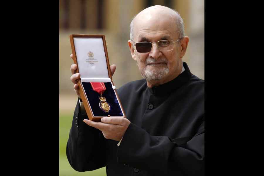 Salman Rushdie.