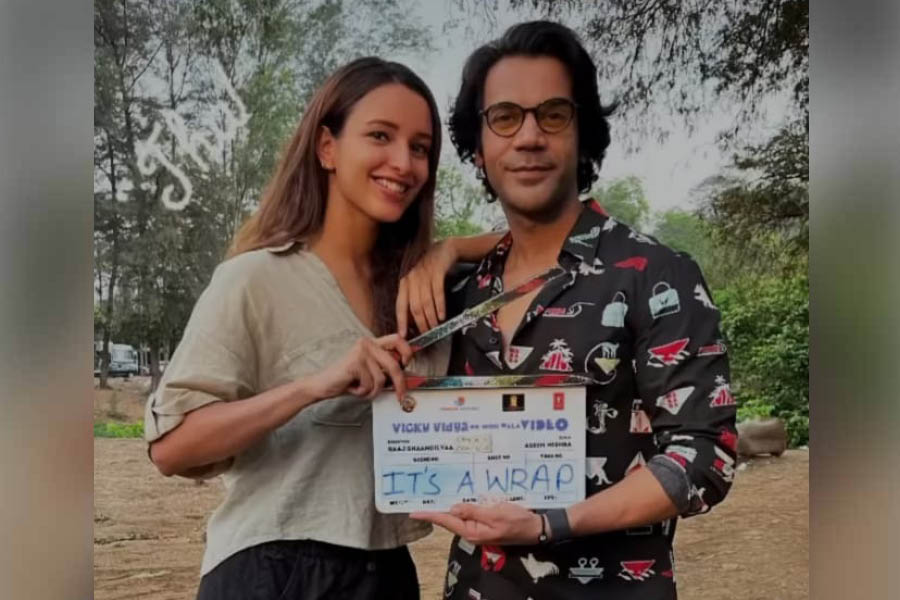 Triptii Dimri | Rajkummar Rao And Triptii Dimri Wrap Filming For Vicky ...