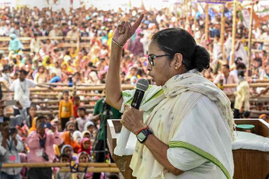 West Bengal Chief Minister and TMC chief Mamata Banerjee.