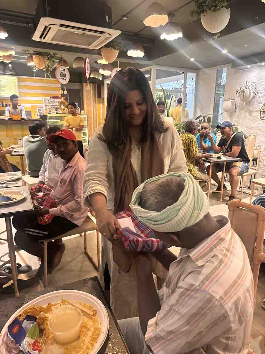 Pradipta Chatterjee, co-owner of the cafe, said: “This Labour Day, we celebrated to create awareness about their indispensable role in our daily lives. It is important for everyone to mirror the same feelings back to them empathetically. We feel content by taking this initiative and making them feel special. Everyone’s support will be a tribute to the strength of labour and community spirit. For the betterment of their future, we should stand together by encouraging them”