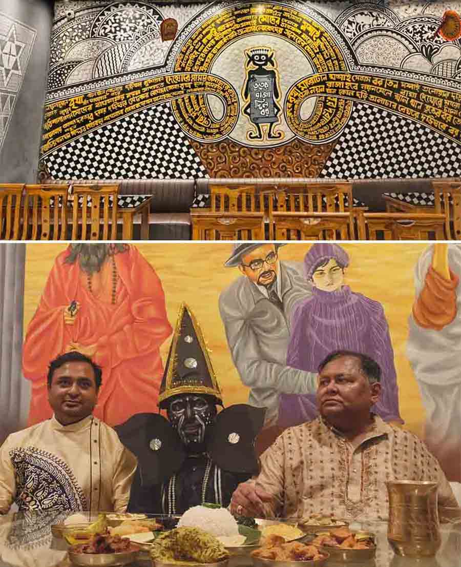 Bengali eatery chain Bhooter Raja Dilo Bor launched a song featuring AI generated ghosts of Ray’s film. The song was launched by Sandip Ray. The brand also inaugurated a branch in Durgapur in the presence of actor Kharaj Mukherjee 