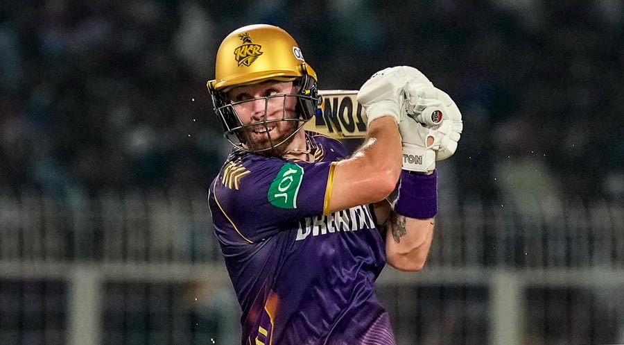 Phil Salt (KKR): How much Salt is too much Salt? For KKR fans, the answer might well be that too much is never enough. Rubbing Salt into the wounds of the opposition on a consistent basis, KKR’s English opener hammered 75 off 37 balls against PBKS on Friday. Three days later, when DC visited Eden, Salt continued the carnage, hitting 68 off 33 balls, as the Knights coasted to a target of 154 with 21 balls to spare. Across both games, Salt accumulated 13 fours and 11 sixes