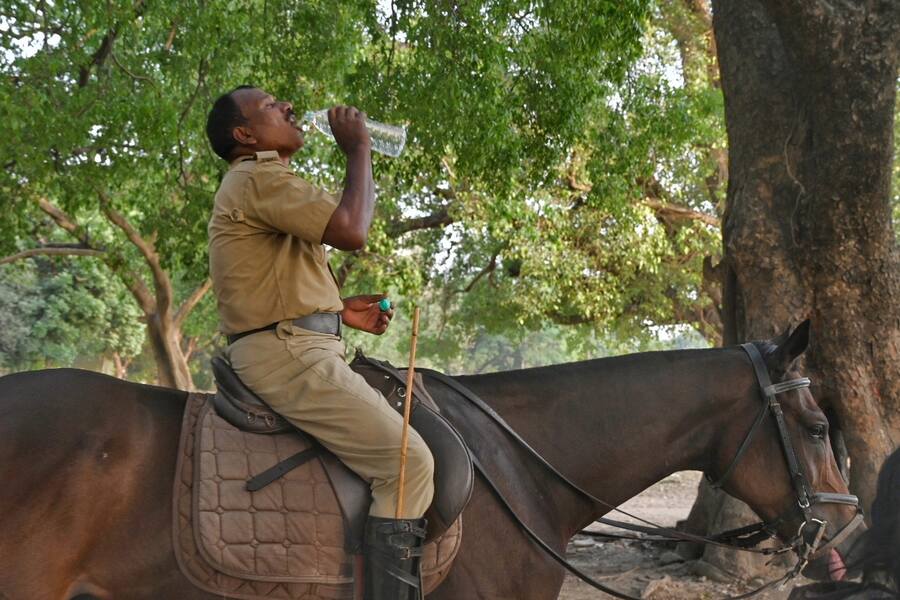 The temperature continues to torment the city. The maximum temperature on Friday was 39.2˚C. IMD has notified the possibilities of rain in West Bengal over the next two days  