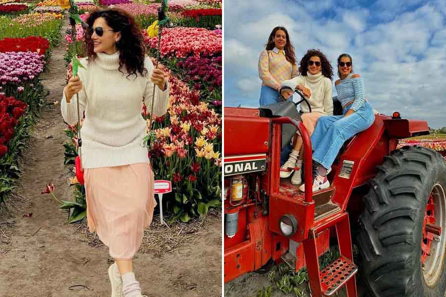 Taapsee Pannu | Taapsee Pannu drops fresh pictures from her Amsterdam ...