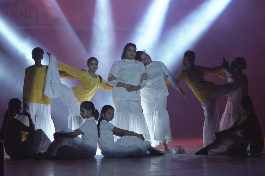 The MoveMeant Story’s dance-drama, ‘Masks’, at Science City Auditorium last month