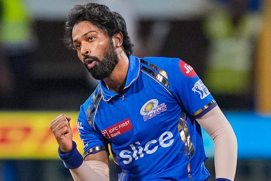 Mumbai Indians bowler Hardik Pandya