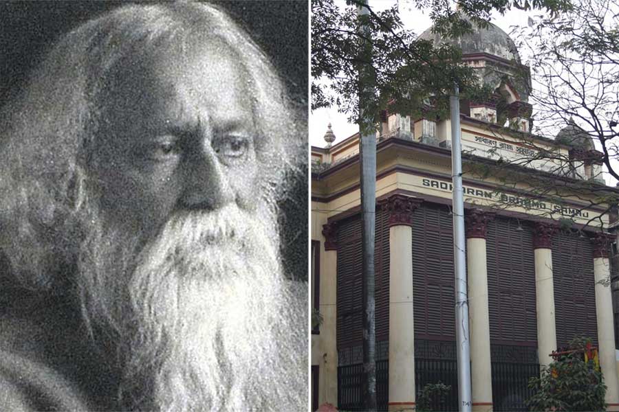 Rabindranath Tagore won a closely fought election 103 years ago to become Brahmo Samaj honorary member