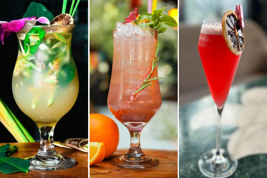 From Passion Fashion to Tender Coconut Mojito — there are many sips available to accompany inclement weather