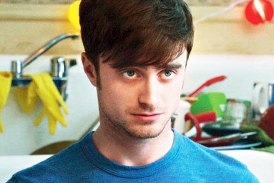 Asked about his favourite co-star in the Harry Potter series, Daniel Radcliffe replies immediately: “Dobby.”