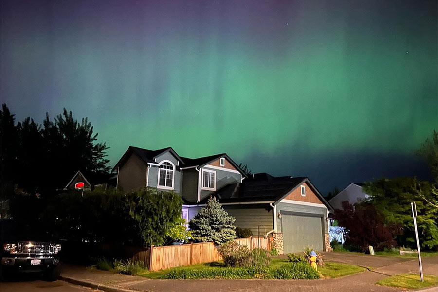 In pictures: Probashis capture the heavenly beauty of Northern Lights in the UK and US skies