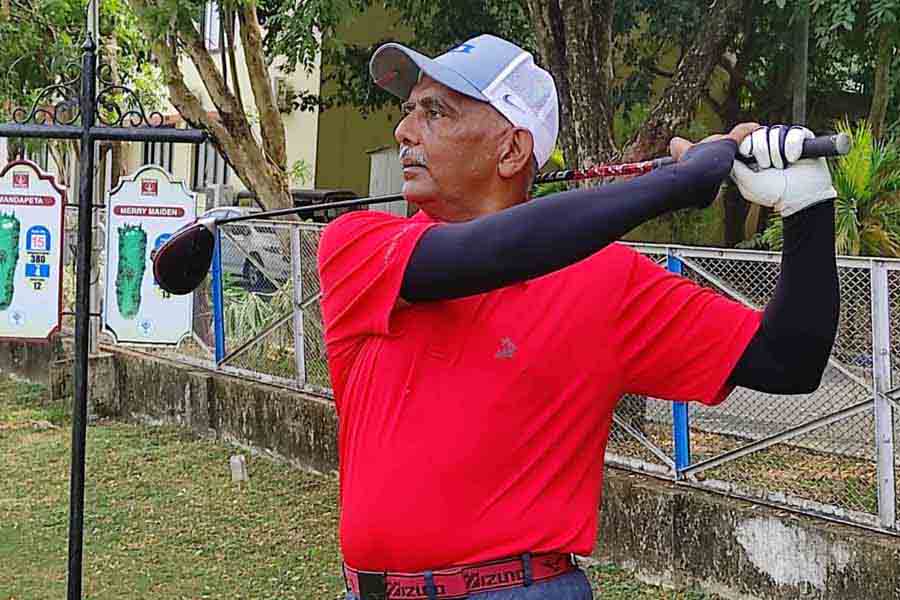 BV Srihari Rao in action