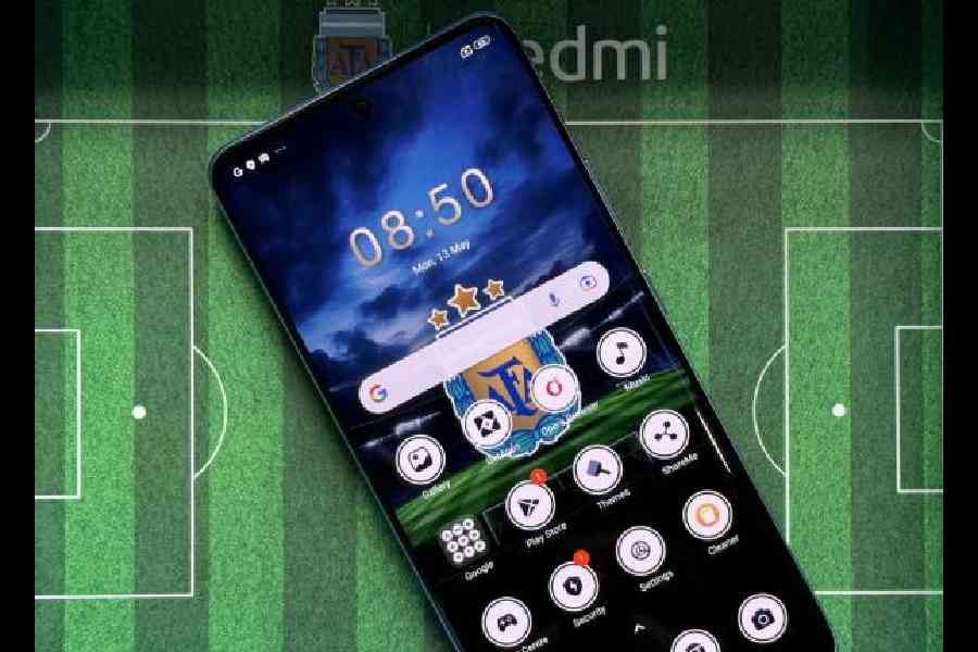 There is a small degree of bloatware but the wallpaper and icons are tuned to the Argentine Football Association theme