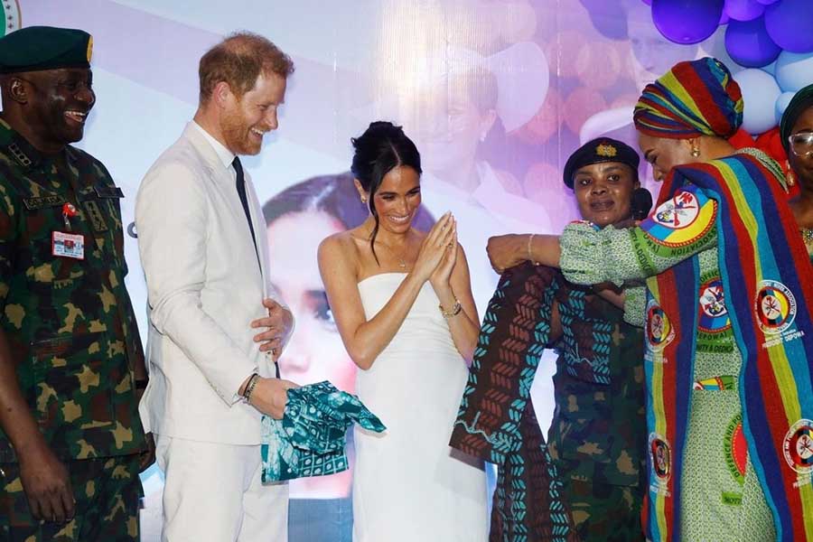 The Royal couple received warm hospitality from the people of Nigeria during their visit.