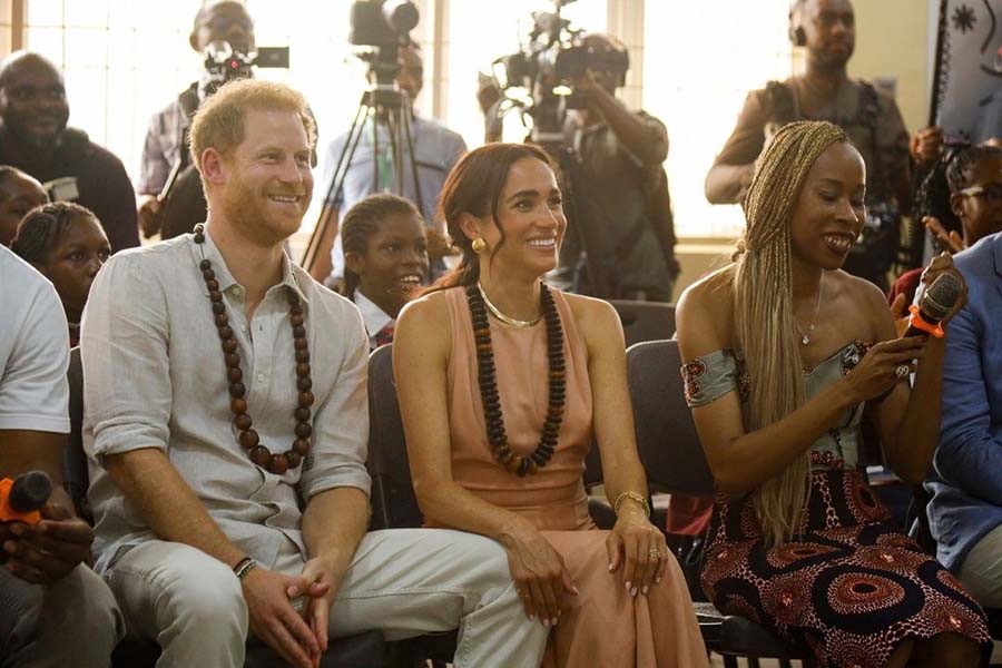 Harry and Meghan’s The Archewell Foundation entered a partnership with Nigeria-based GEANCO Foundation.
