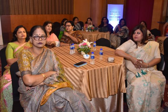 The event was chock-a-block with principals, heads of educational institutions and teachers who joined in this dialogue of erudition. 