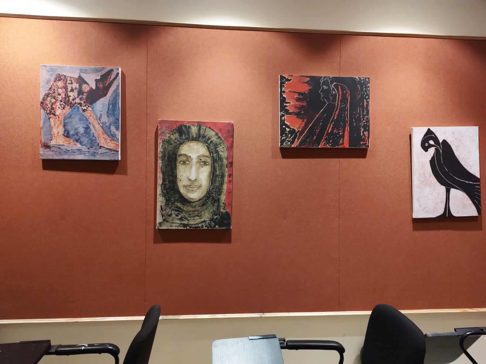 Rabindra Kaksha has on display 28 replicas of Tagore’s paintings. “As an educationist and author, I feel art plays a significant role in understanding literature for students. Therefore, Tagore’s paintings, besides his literary works, are also important for the students of literature. To study Tagore’s ideas, his paintings must be studied as well,” said principal Ajanta Paul 